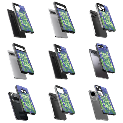 Durable Glass Back Mobile Case for iPhone, Samsung, OnePlus, Google Pixel, Redmi, Vivo, Oppo