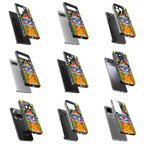 Durable Glass Back Mobile Case for iPhone, Samsung, OnePlus, Google Pixel, Redmi, Vivo, Oppo