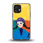 psychedelic chic back phone cover | glass case for nothing phone 2
