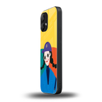 psychedelic chic back phone cover | glass case for nothing phone 2