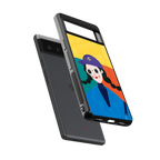 psychedelic chic back phone cover | glass case for google pixel 6