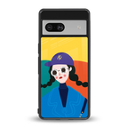 psychedelic chic back phone cover | glass case for Google Pixel 7