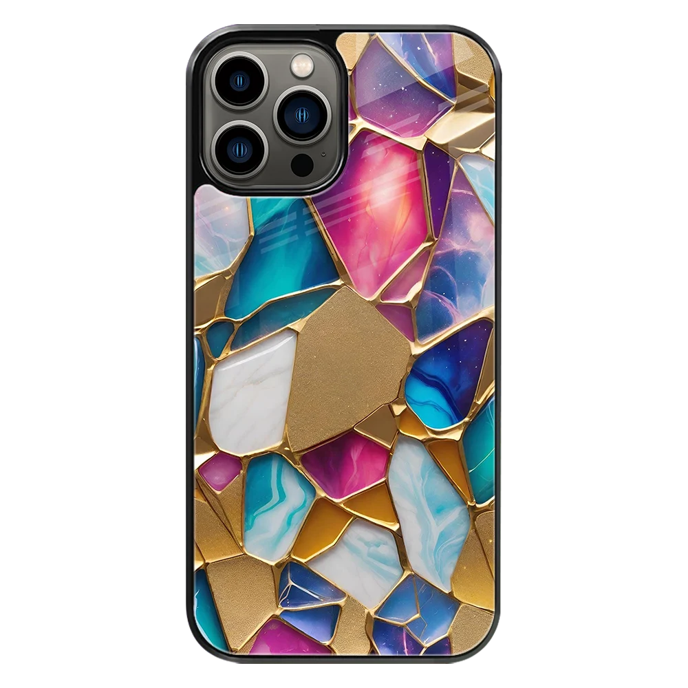 Premium Glass Back Mobile Phone Cover for iPhone, Samsung, OnePlus, Google Pixel, Redmi, Oppo, Vivo & Realme