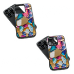 Trendy Glass Back Mobile Case for iPhone, Samsung, Redmi, OnePlus, Google Pixel, Motorola