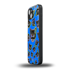 psychedelic paws back phone cover | glass case for iphone 15 plus