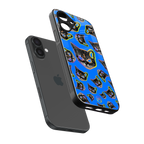 psychedelic paws back phone cover | glass case for iphone 16