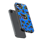 psychedelic paws back phone cover | glass case for iphone 16e
