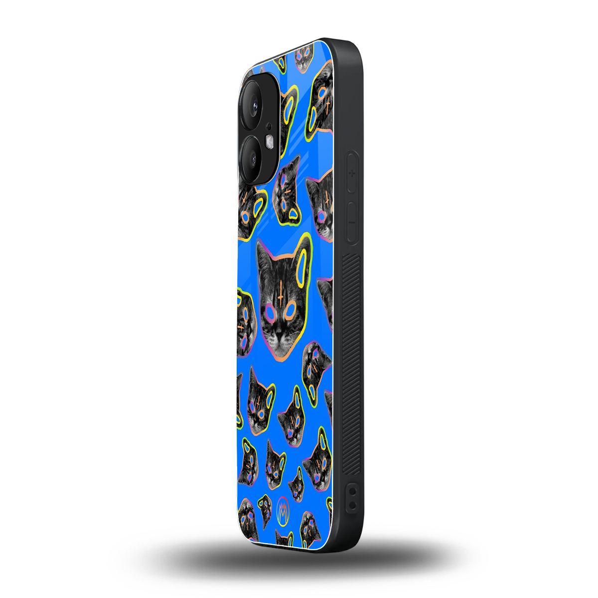 psychedelic paws back phone cover | glass case for nothing phone 2