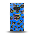 psychedelic paws back phone cover | glass case for nothing phone 2a