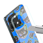 psychedelic paws back phone cover | glass case for oneplus nord 3