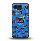 psychedelic paws back phone cover | glass case for oneplus nord 4