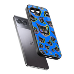 psychedelic paws back phone cover | glass case for oneplus nord 4