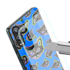 psychedelic paws back phone cover | glass case for oneplus nord ce 4 lite