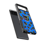 psychedelic paws back phone cover | glass case for google pixel 6