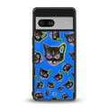 psychedelic paws back phone cover | glass case for Google Pixel 7