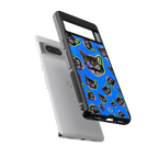 psychedelic paws back phone cover | glass case for Google Pixel 7