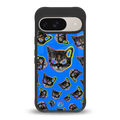 psychedelic paws back phone cover | glass case for google pixel 9