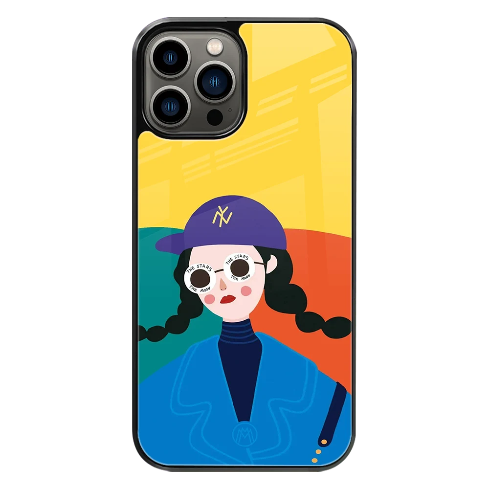 Premium Glass Back Mobile Phone Cover for iPhone, Samsung, OnePlus, Google Pixel, Redmi, Oppo, Vivo & Realme