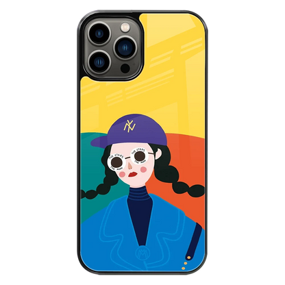 Premium Glass Back Mobile Phone Cover for iPhone, Samsung, OnePlus, Google Pixel, Redmi, Oppo, Vivo & Realme