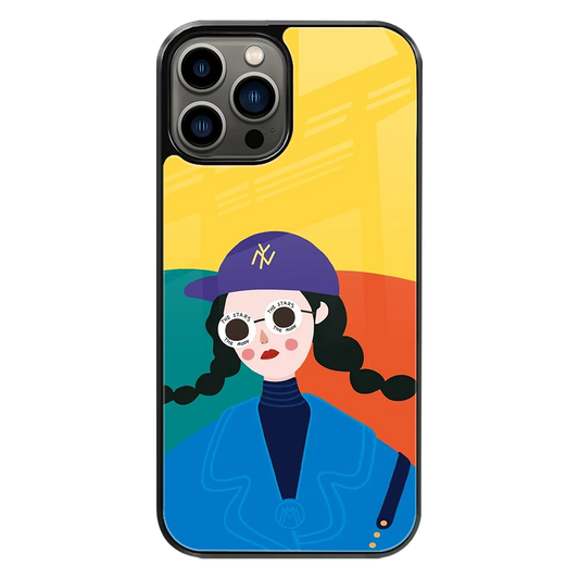 Premium Glass Back Mobile Phone Cover for iPhone, Samsung, OnePlus, Google Pixel, Redmi, Oppo, Vivo & Realme