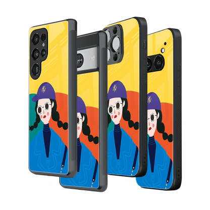 Stylish Glass Back Case for All Smartphones – iPhone, Samsung, OnePlus, Pixel, Redmi, Oppo, Vivo, Motorola