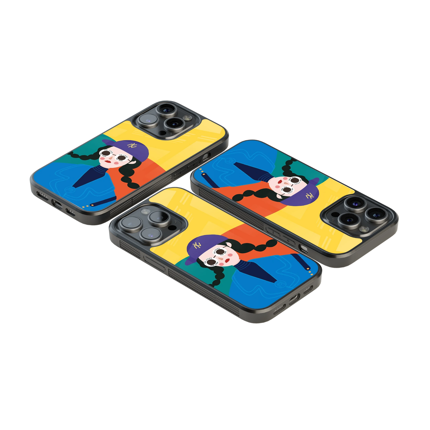 Luxury Glass Back Mobile Cover for iPhone, Samsung Galaxy, OnePlus, Pixel, Redmi & More