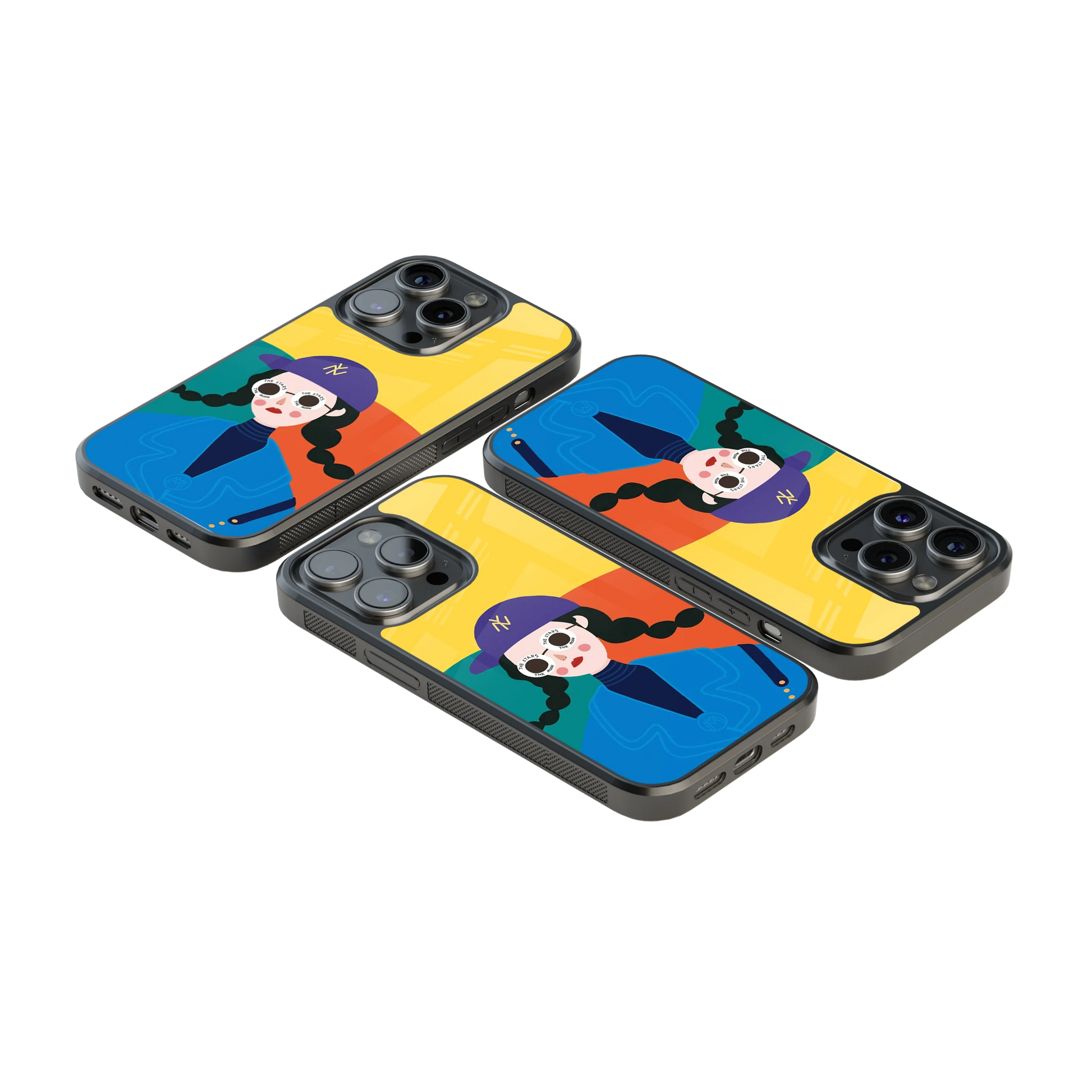 Luxury Glass Back Mobile Cover for iPhone, Samsung Galaxy, OnePlus, Pixel, Redmi & More