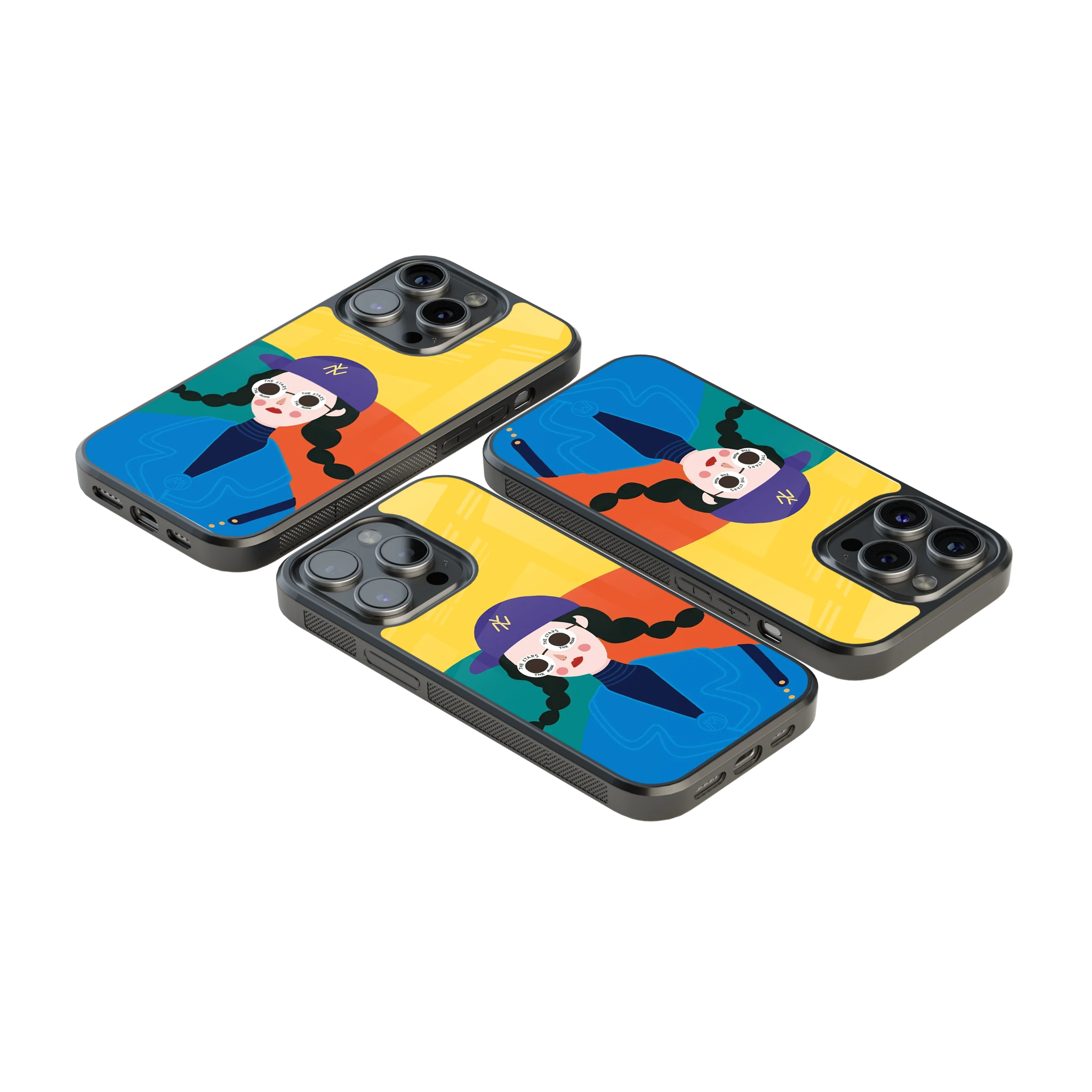 Luxury Glass Back Mobile Cover for iPhone, Samsung Galaxy, OnePlus, Pixel, Redmi & More