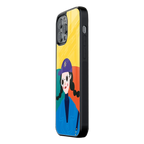 Slim Glass Back Phone Case for Multiple Brands – iPhone, Samsung, Redmi, OnePlus, Oppo, Vivo