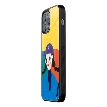 Slim Glass Back Phone Case for Multiple Brands – iPhone, Samsung, Redmi, OnePlus, Oppo, Vivo