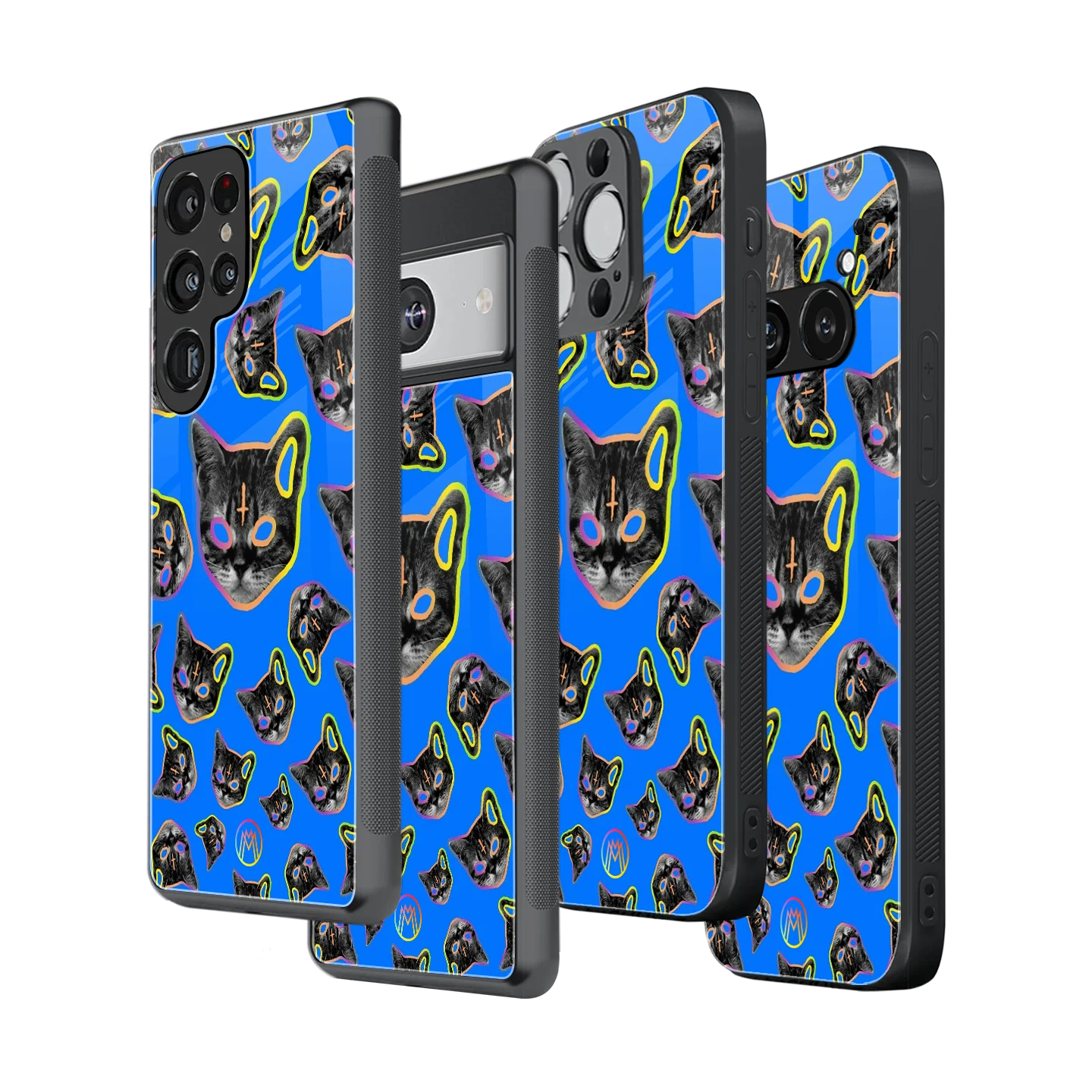 Stylish Glass Back Case for All Smartphones – iPhone, Samsung, OnePlus, Pixel, Redmi, Oppo, Vivo, Motorola