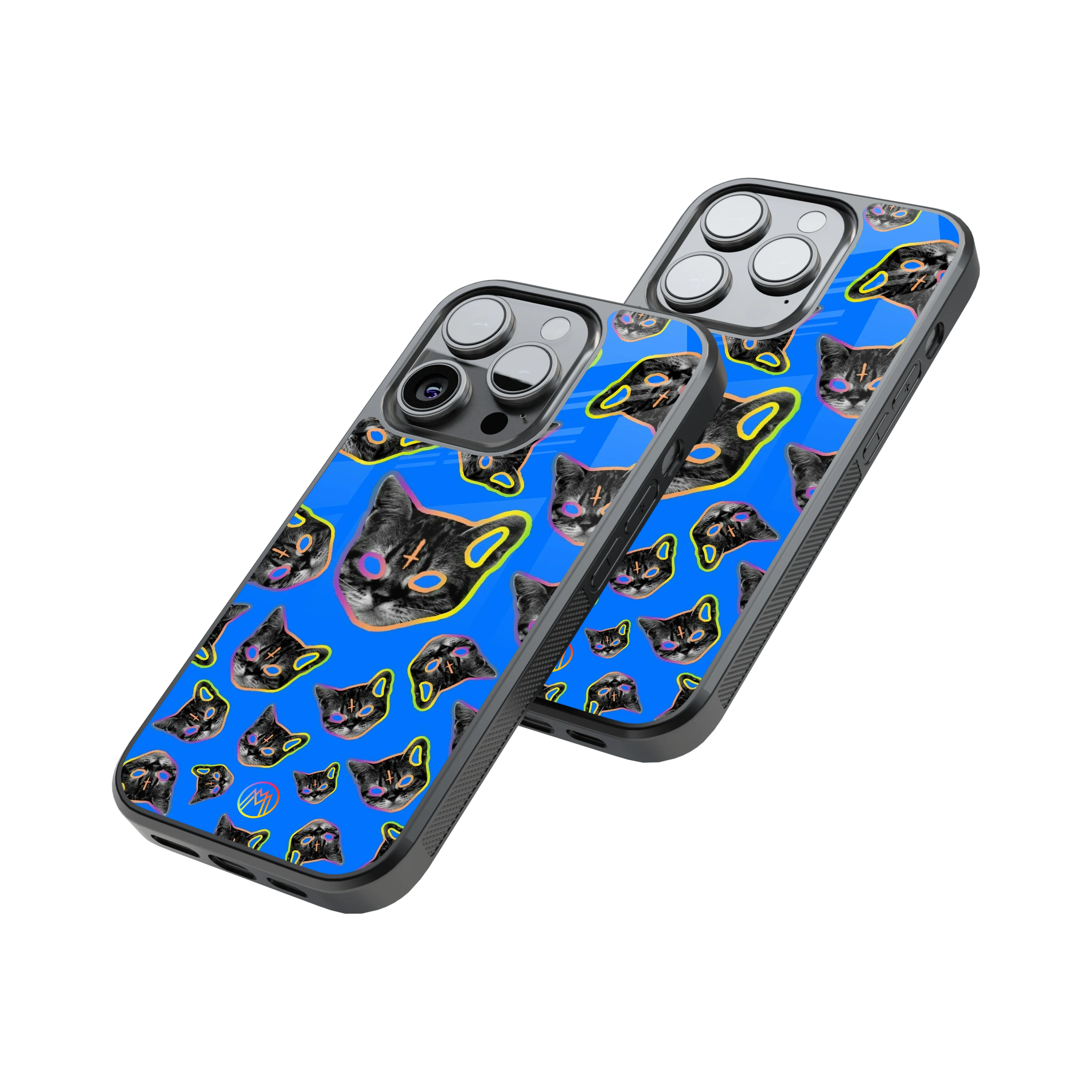 Protective Glass Back Phone Case Compatible with iPhone, Samsung, OnePlus, Pixel & More