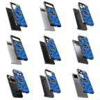 Durable Glass Back Mobile Case for iPhone, Samsung, OnePlus, Google Pixel, Redmi, Vivo, Oppo