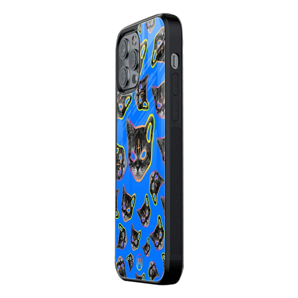 Slim Glass Back Phone Case for Multiple Brands – iPhone, Samsung, Redmi, OnePlus, Oppo, Vivo