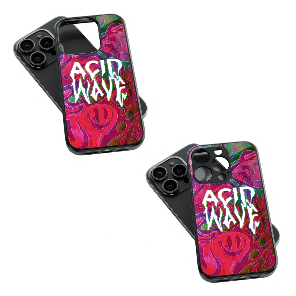 Trendy Glass Back Mobile Case for iPhone, Samsung, Redmi, OnePlus, Google Pixel, Motorola