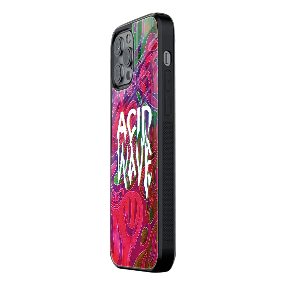 Slim Glass Back Phone Case for Multiple Brands iPhone, Samsung, Redmi, OnePlus, Oppo, Vivo