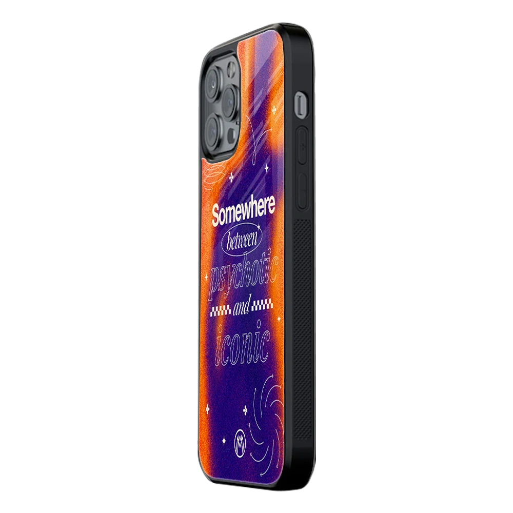 Slim Glass Back Phone Case for Multiple Brands iPhone, Samsung, Redmi, OnePlus, Oppo, Vivo