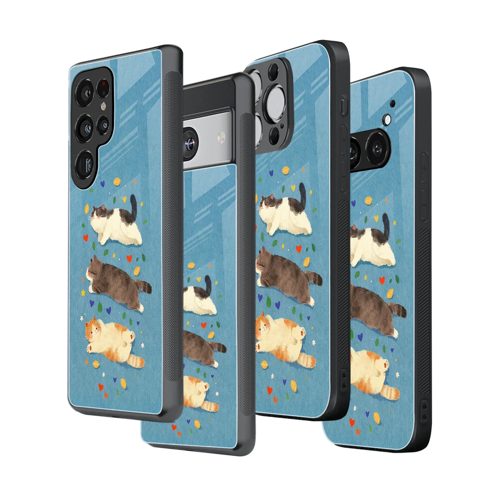 Stylish Glass Back Case for All Smartphones iPhone, Samsung, OnePlus, Pixel, Redmi, Oppo, Vivo, Motorola