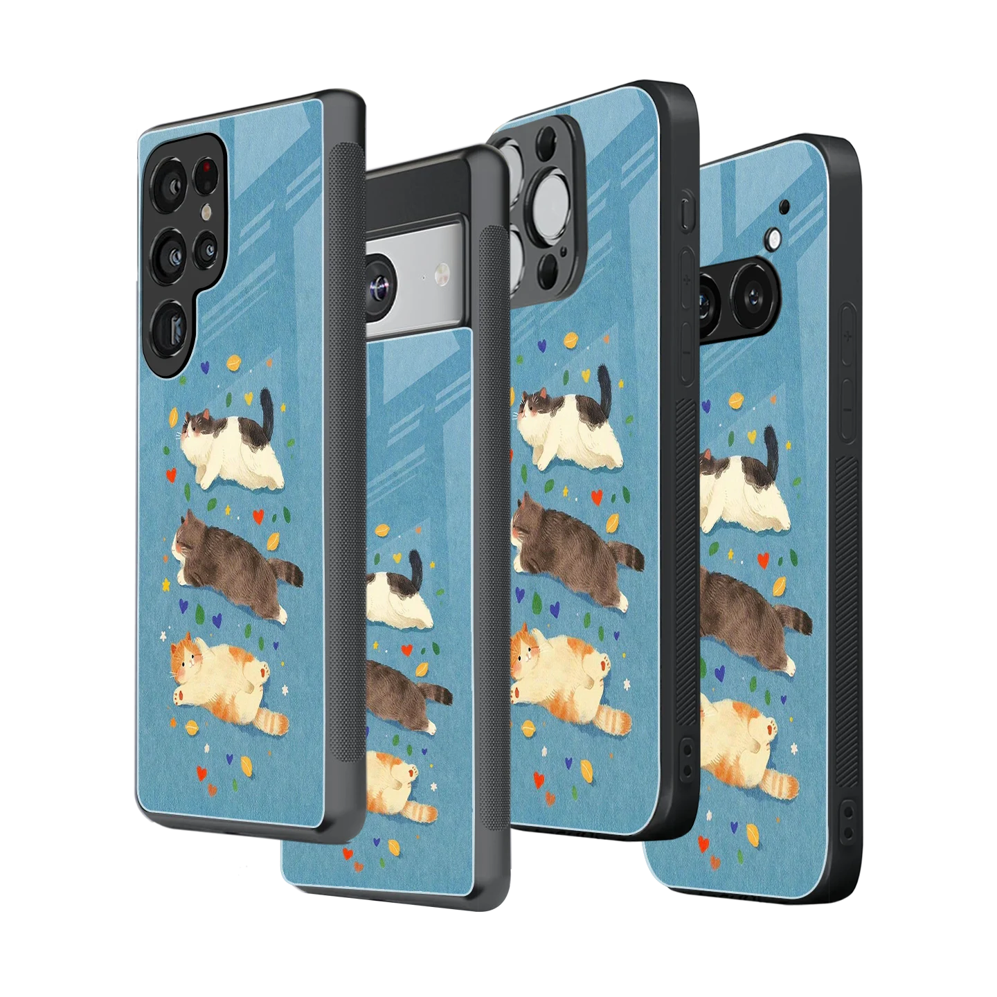 Stylish Glass Back Case for All Smartphones iPhone, Samsung, OnePlus, Pixel, Redmi, Oppo, Vivo, Motorola