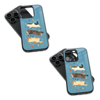 Trendy Glass Back Mobile Case for iPhone, Samsung, Redmi, OnePlus, Google Pixel, Motorola