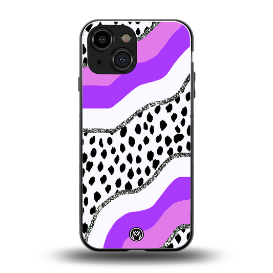 pure bliss back phone cover | glass case for iphone 13 mini