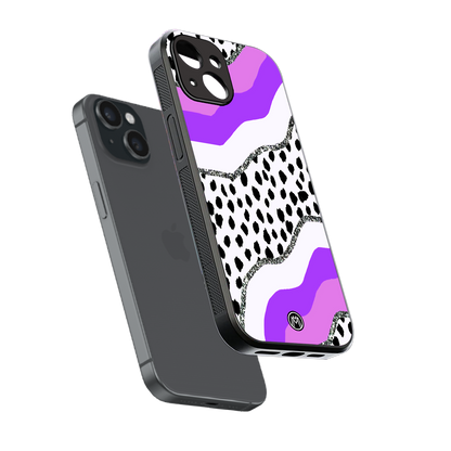 pure bliss back phone cover | glass case for iphone 13 mini