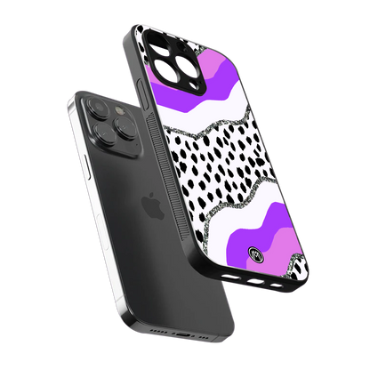 pure bliss back phone cover | glass case for iphone 13 pro max