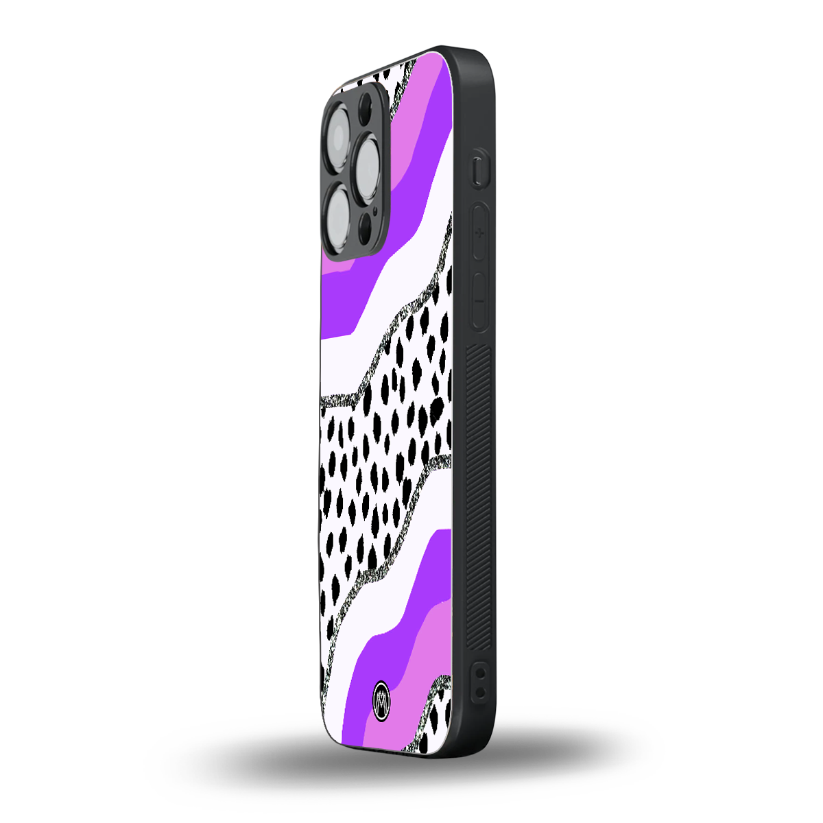 pure bliss back phone cover | glass case for iphone 13 pro max