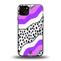 pure bliss back phone cover | glass case for iphone 14 plus
