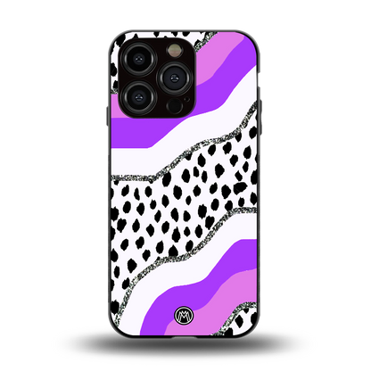 pure bliss back phone cover | glass case for iphone 15 pro