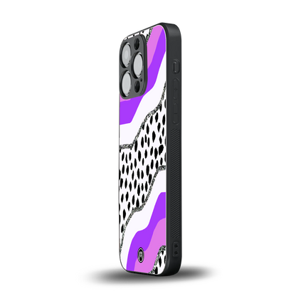 pure bliss back phone cover | glass case for iphone 15 pro