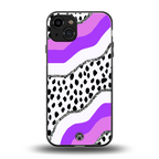 pure bliss back phone cover | glass case for iphone 15