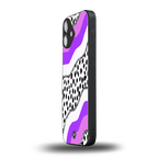 pure bliss back phone cover | glass case for iphone 16 plus