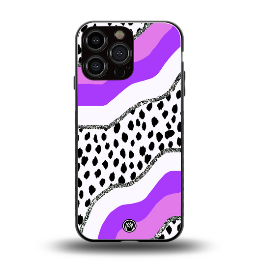 pure bliss back phone cover | glass case for iphone 16 pro max